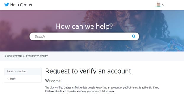 How to Verify Twitter Account