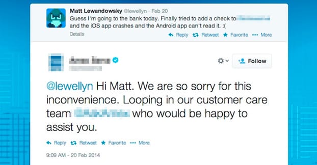 Customer Service on Twitter Example