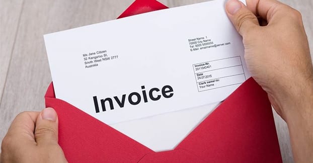 Invoicing for Using Copyright Image