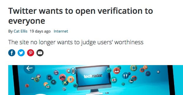 Verification Open to All