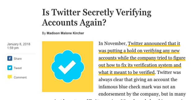 Twitter Secretly Verifying Accounts