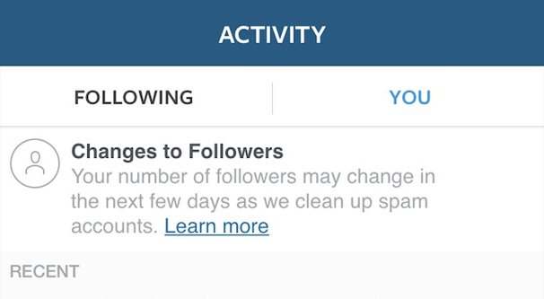 Instagram Followers May Change